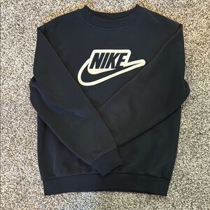 Nike Girl's Black Sweatshirt Youth Medium